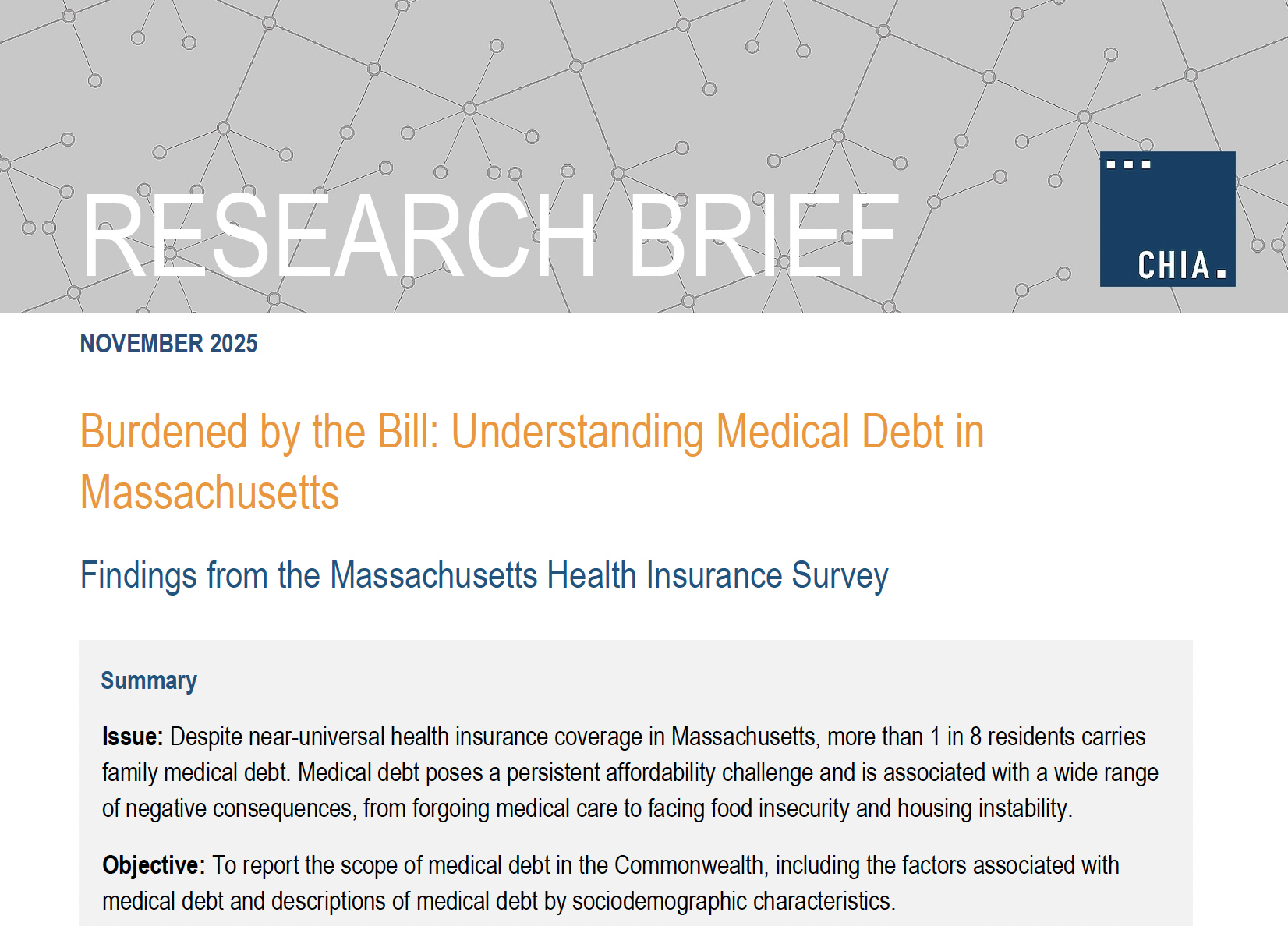Medical Debt Research Brief